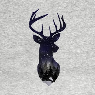 Deer head with landscape T-Shirt